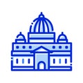 PeterÃ¢â¬â¢s Cathedral, Vatican, peters, saint fully editable vector icons